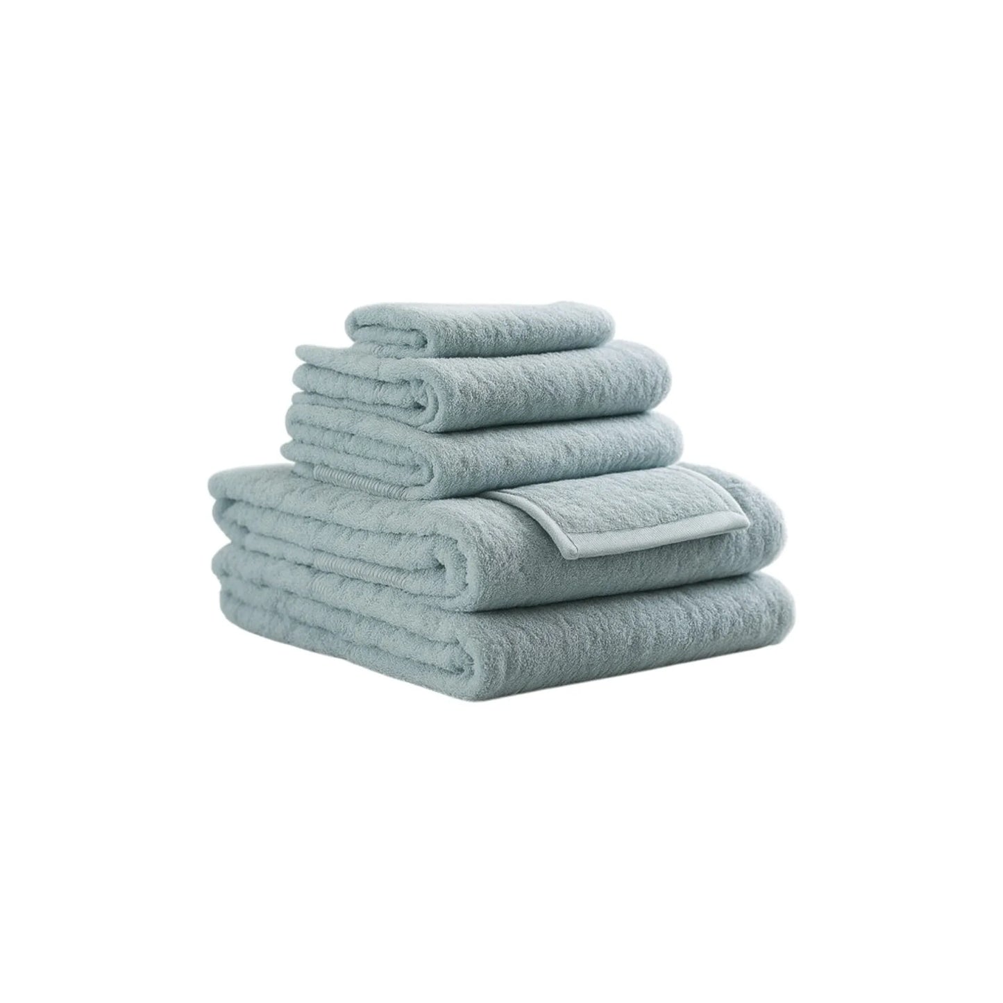 Leftioo Set of Six Sea Cotton Quick Dry Terry Cloth Towels